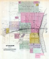 Atchison, Kansas State Atlas 1887